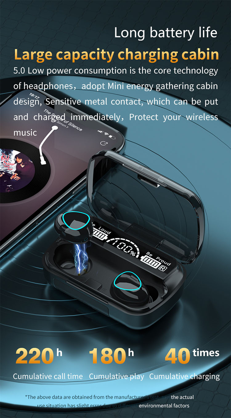 M10 Wireless Earbuds, M10 Earphones,M10 Earphone with Led Display,M10 Sports Earbuds, M10 Earbuds, M10 TWS Earbuds, Headphones M10, M10 Power Bank